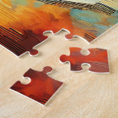 Lover's Embracing ai Oil Paint Style Puzzle (Seite)