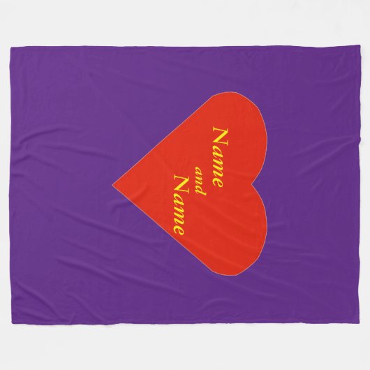 LOVERS FLEECE BLANKET (Vorderseite (Horizontal))