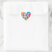 Lover's Heart® Art Lover's Sticker (Tasche)