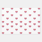 Lover's Heart® Liebe - Ihr Packpapier Geschenkpapier Set (Vorderseite)