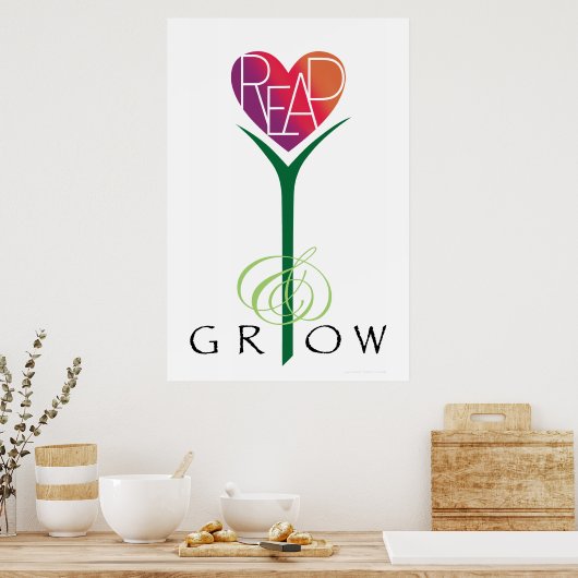 Lover's Heart® Read & Grow Poster (Küche)
