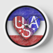 Lover's Heart® USA.A. Lover's Clock Uhr (Vorderseite)