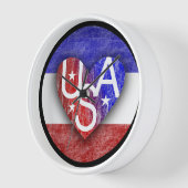 Lover's Heart® USA.A. Lover's Clock Uhr (Winkel)