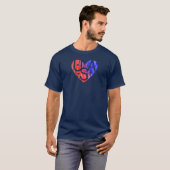 Lover's Heart® USA Lover's T - Shirt (Vorne ganz)