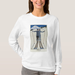 <Lovers in the Snow> durch Georges Barbier T-Shirt