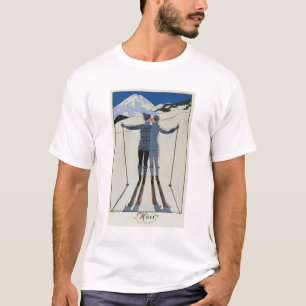 <Lovers in the Snow> durch Georges Barbier T-Shirt
