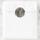 LOVERS LANE RUNDER AUFKLEBER (Tasche)