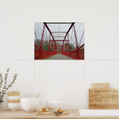 Lover's Leap Bridge Poster (Küche)