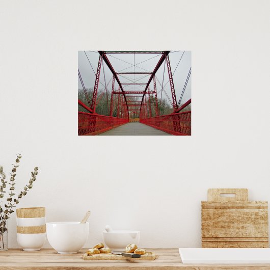 Lover's Leap Bridge Poster (Küche)