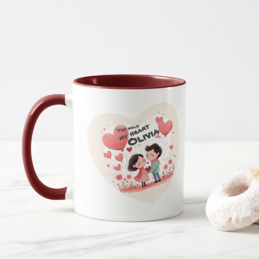 LOVER'S MUG TASSE (Mit Donut)