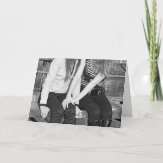 Lovers on Bench Karte