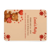 Lover's Party - Valentine’s Day party Invitation Magnet (Horizontal)