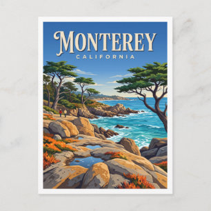 Lovers Point Park Monterey California Andenken Postkarte
