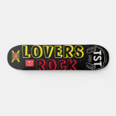 LOVERS ROCK Skateboard, 7¾ Zoll Deck Skateboard (Horizontal)
