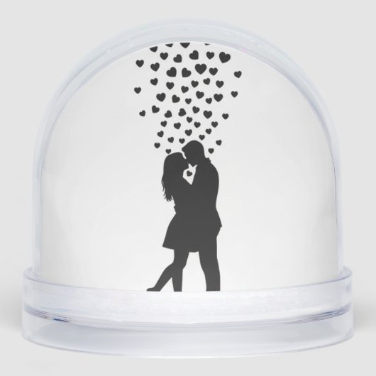 Lovers Snow Globe Schneekugeln (Vorderseite)
