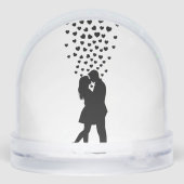 Lovers Snow Globe Schneekugeln (Rückseite)