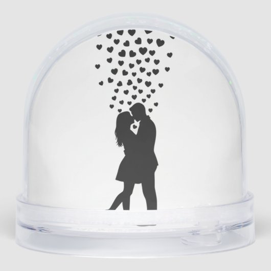 Lovers Snow Globe Schneekugeln (Rückseite)
