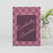 Lover's Sunrise-Einladung Einladung (Stehend Vorderseite)