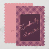 Lover's Sunrise-Einladung Einladung (Vorne/Hinten)