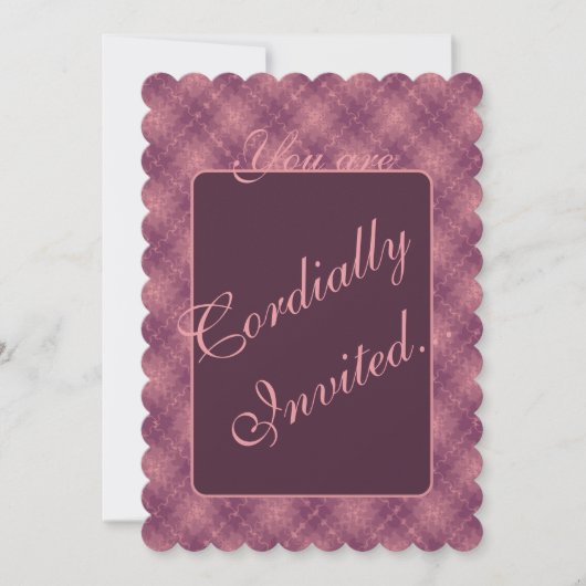 Lover's Sunrise-Einladung Einladung (Vorderseite)