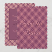 Lover's Sunrise Save the Date (Vorne/Hinten)