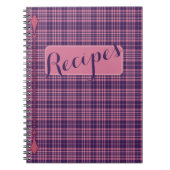 Lover's Sunset Recipe Notebook Notizblock (Vorderseite)