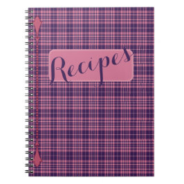 Lover's Sunset Recipe Notebook Notizblock