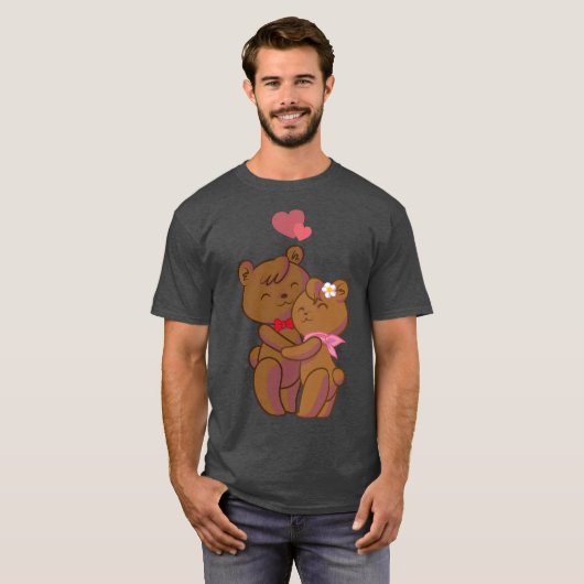 Lovers Teddy T-Shirt (Vorne ganz)