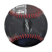 Lover's Under Midnight Moon Valentine's Baseball (Rückseite)