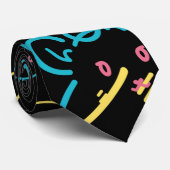 Lovery Chinchilla Krawatte (Gerollt)