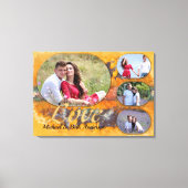 Love's Abstract Sunset 0612 Art Leinwanddruck (Vorderseite)