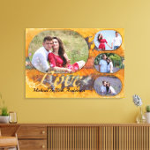 Love's Abstract Sunset 0612 Art Leinwanddruck (Insitu (Wohnzimmer))