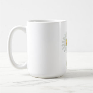 Loves Me, Loves Me Not Daisy – Romantic Watercolor Kaffeetasse