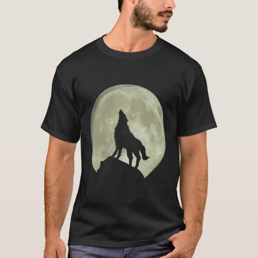 Loves Wolves wolf moon 7 T-Shirt (Vorderseite)