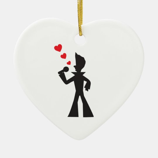 Lovesinger Keramik Herz-Ornament