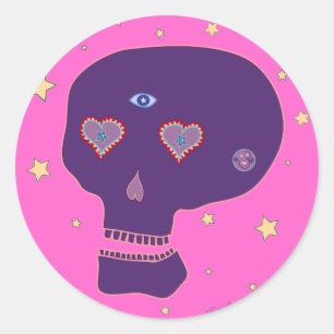 LoveSkull Aufkleber