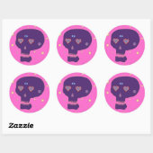LoveSkull Sticker (Blatt)
