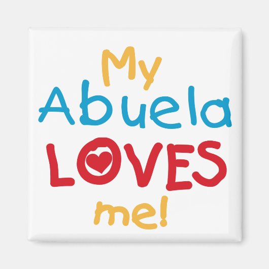 LOVESMEabuela Magnet (Vorne)