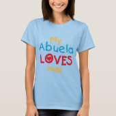 LOVESMEabuela T-Shirt (Vorderseite)
