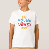 LOVESMEabuela T-Shirt (Vorderseite)