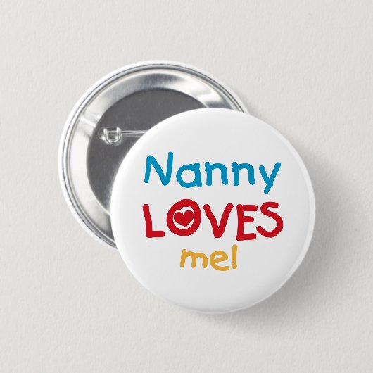 LOVESMEnanny Button (Vorne & Hinten)
