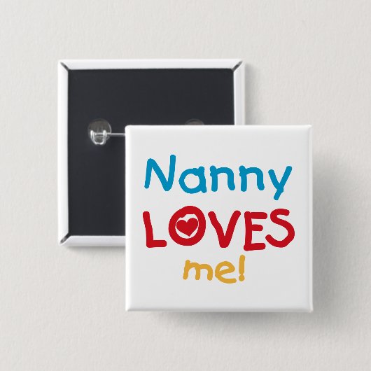 LOVESMEnanny Button (Vorne & Hinten)