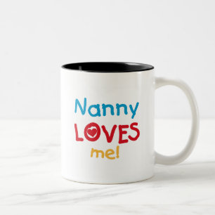 LOVESMEnanny Zweifarbige Tasse