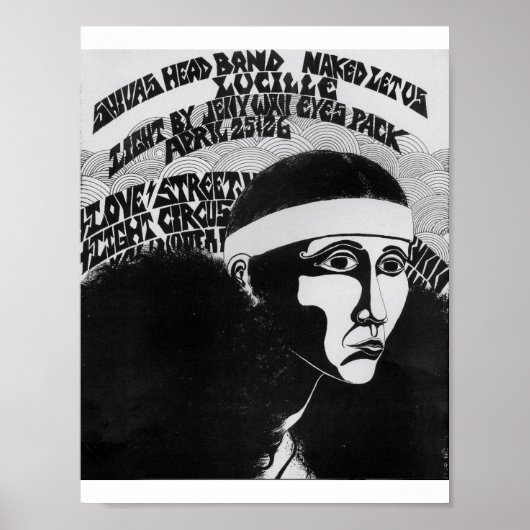 LoveStreetLightCircus Flyer LoveStreetApr25&26'69 Poster (Vorne)