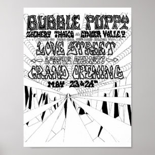 LoveStreetLightCircusflyer CorpusMai23&24'69 Poster