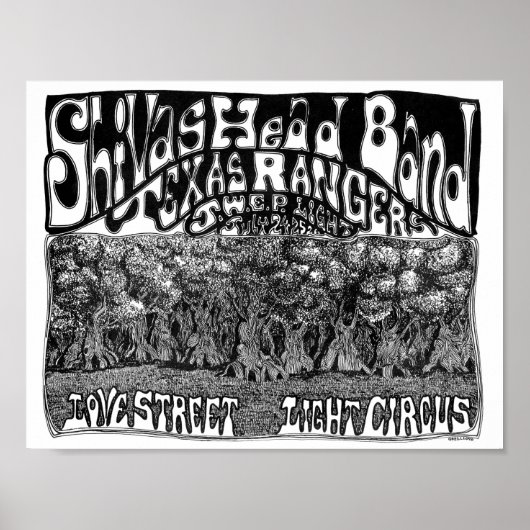 LoveStreetLightCircusflyer Jul24,25&26'70 Poster (Vorne)