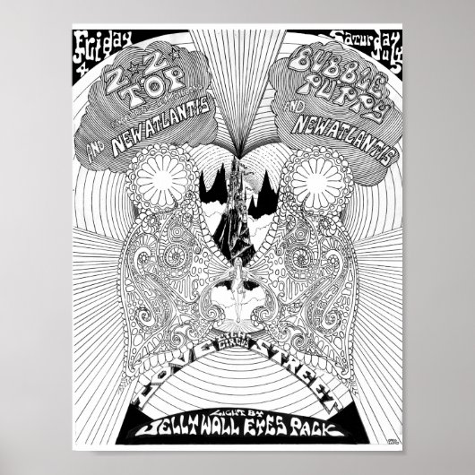 LoveStreetLightCircusflyer Jul4&5'69 Poster (Vorne)