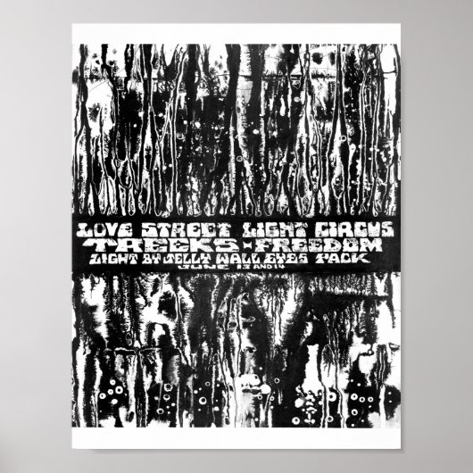 LoveStreetLightCircusflyer Jun13&14'69 Poster (Vorne)