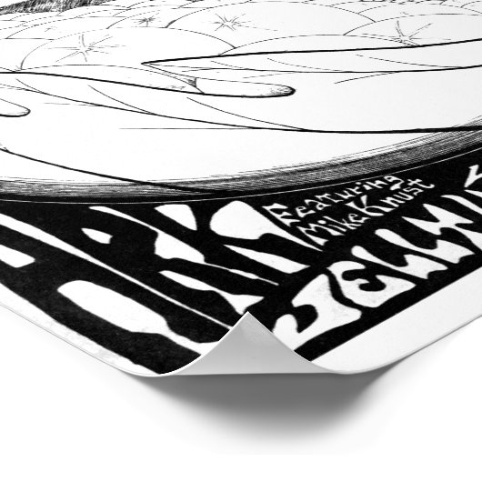 LoveStreetLightCircusflyer Jun20&21'69 Poster (Ecke)