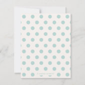 Lovestruck Stationery - Minze Mitteilungskarte (Rückseite)